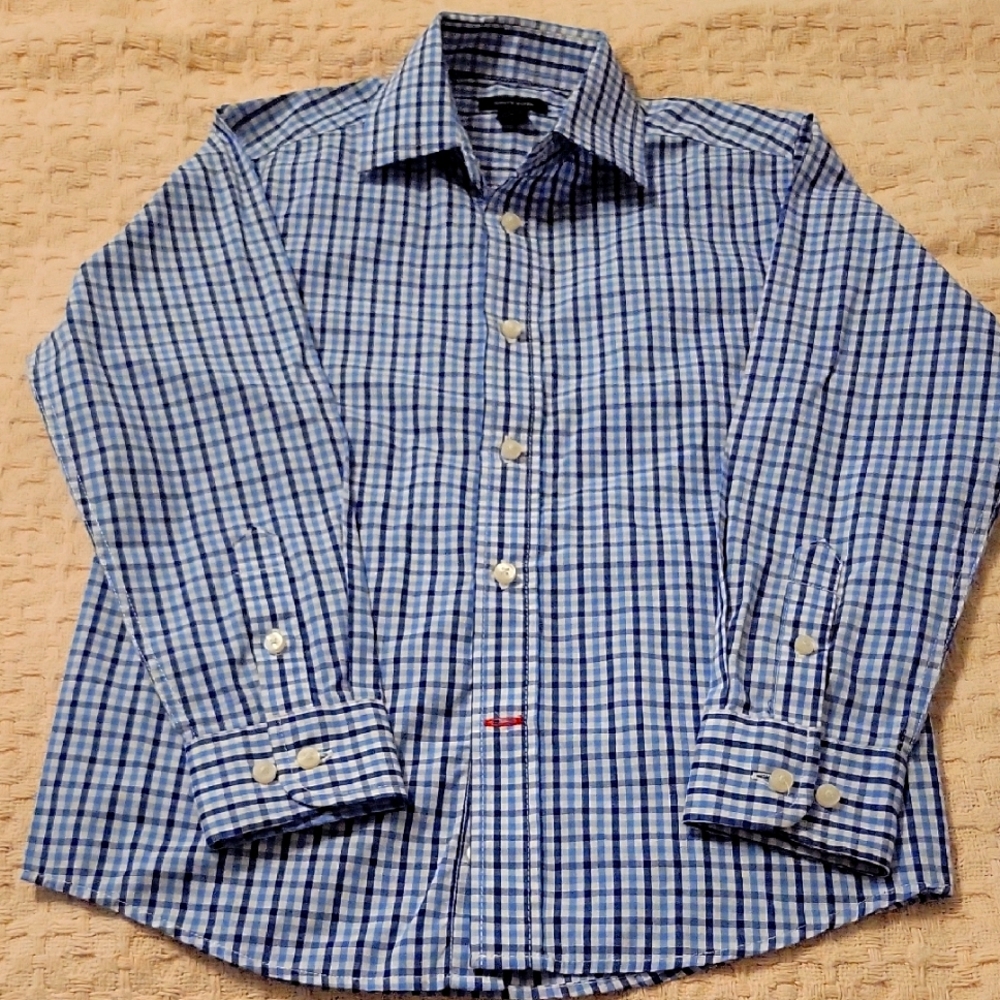 Tommy Hilfiger Blue Casual Button Down Shirt